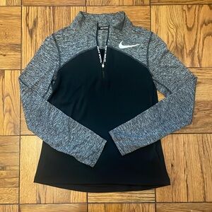 Girls YL Nike running pullover